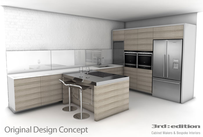 Bespoke Industrial style kitchen design