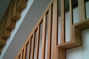Bespoke Oak stairs and understair storage by 3rdEdition, Swindon, Wiltshire